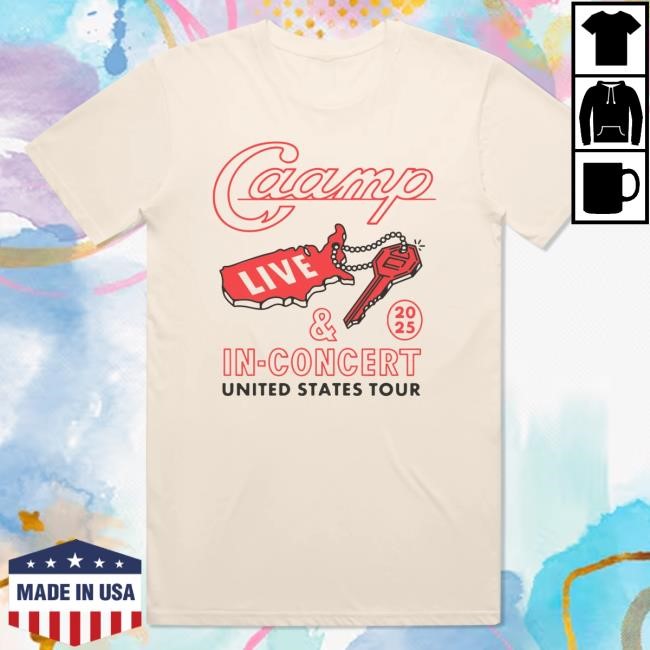 Official Caamp Merch Brothers Keychain Shirt
