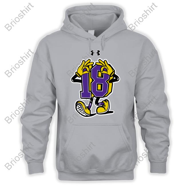Under Armour Justin Jefferson #18 Griddy New T-Shirt