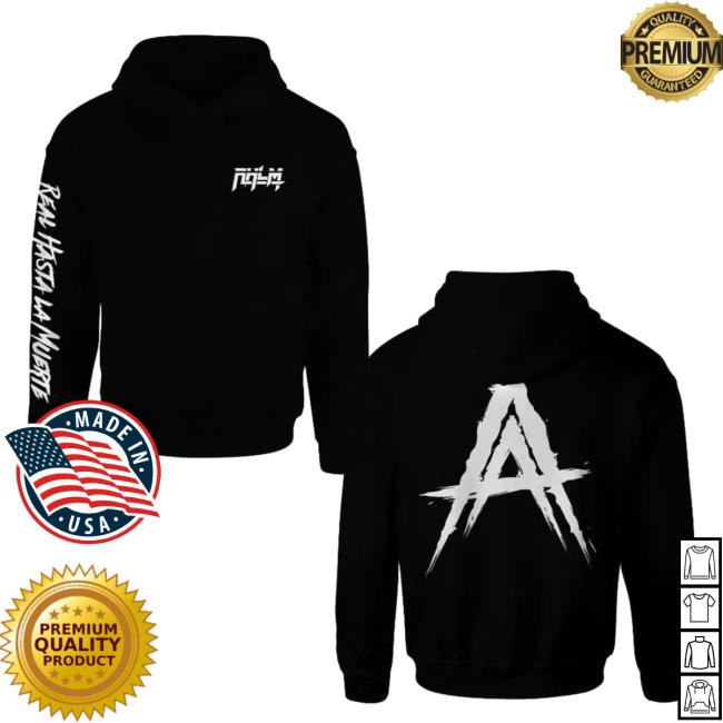 Official Anuel Aa Clothing Store Shop Anuelmerch Black Doble A Deluxe Rhlm Real Hasta La Muerte Crewneck Sweatshirt Anuelaa Merch