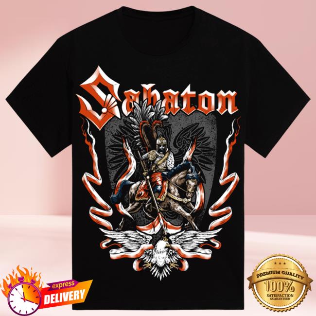 Official Sabaton Merch Store Sabaton Winged Hussars Crew neck Sweatshirt Sabaton Shop