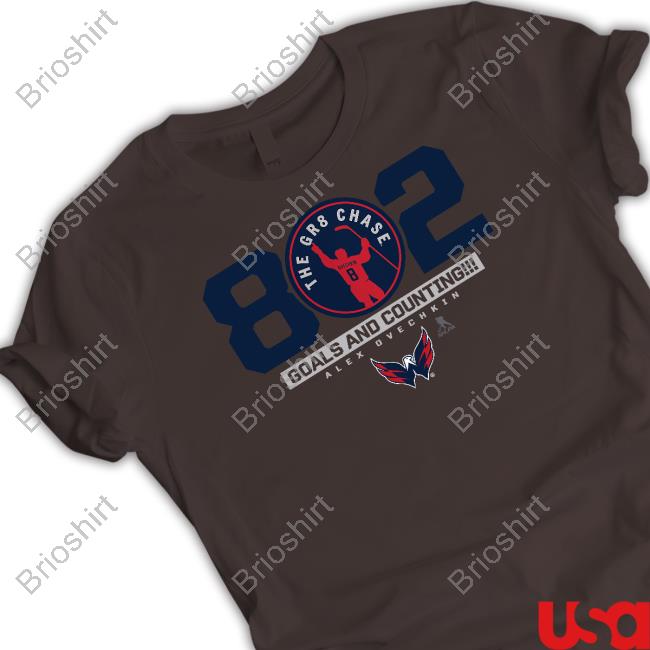 Washington Capitals Alexander Ovechkin Fanatics Branded The Gr8 Chase T-Shirt