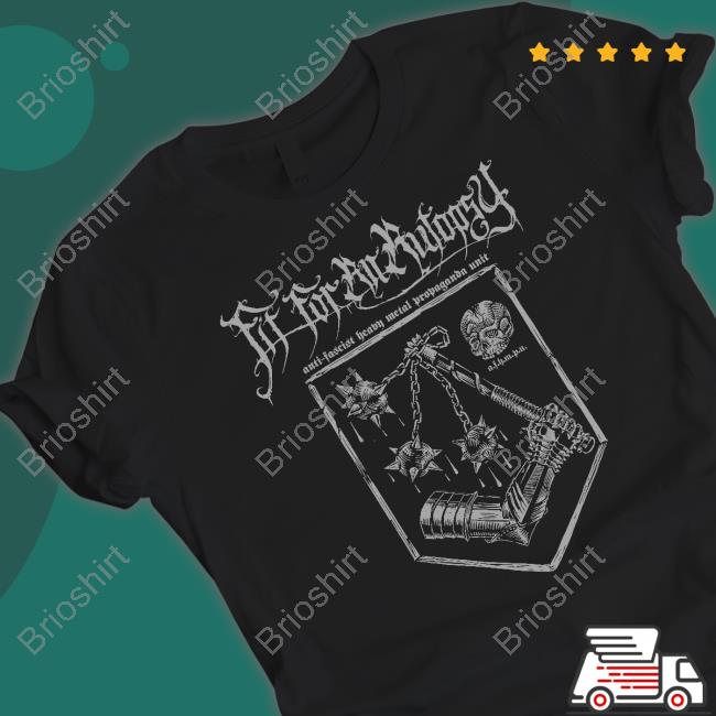 Fit For An Autopsy Merch Anti Fascist Heavy Metal Propaganda Unit T-Shirt