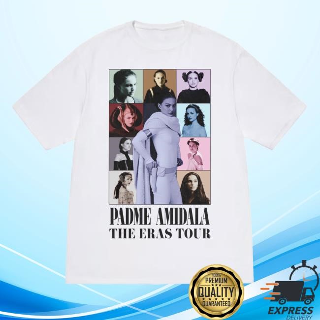 Padme Amidala Merch Padme Amidala The Eras Tour Short Sleeve TShirt