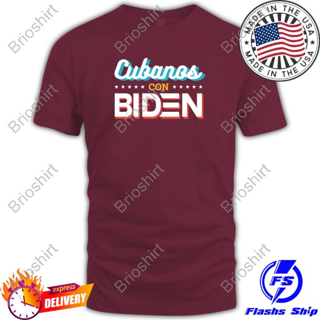 Cubanos Con Biden T-Shirt