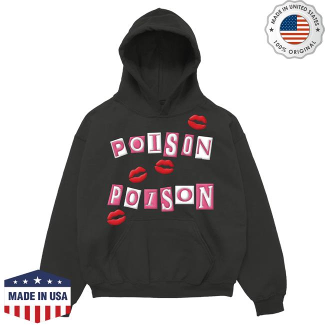 Official Renee Rapp Merch Store Reneé Rapp Poison Poison Attractive Hoodie (Black) Renee Rapp Clothing Shop ReneeRapp