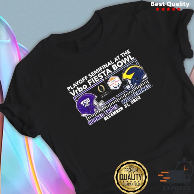 Texas Christian University Football 2022 Fiesta Bowl Playoff Bound Match-Up Long Sleeve Tee