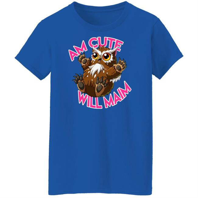 Xerjester Threadless Am Cute Will Maim Owlbear Cub Shirt Xerjester Threadless Am Cute Will Maim Owlbear Cub Shirt