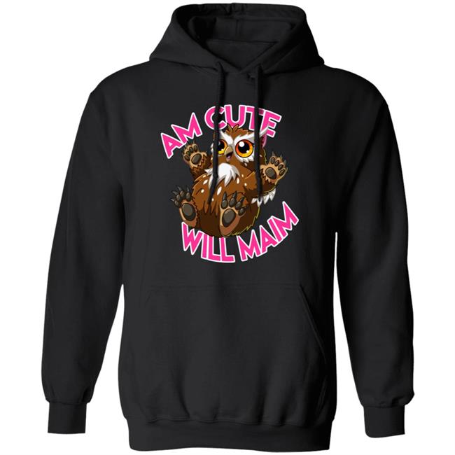 Xerjester Threadless Am Cute Will Maim Owlbear Cub Shirt Xerjester Threadless Am Cute Will Maim Owlbear Cub Shirt