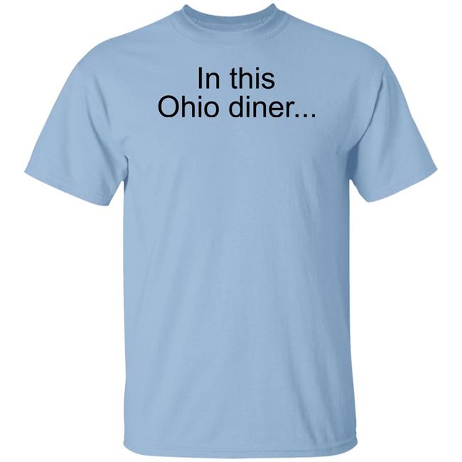 New York Times Pitchbot Merch In This Ohio Diner... T Shirt New York Times Pitchbot Merch In This Ohio Diner... T Shirt