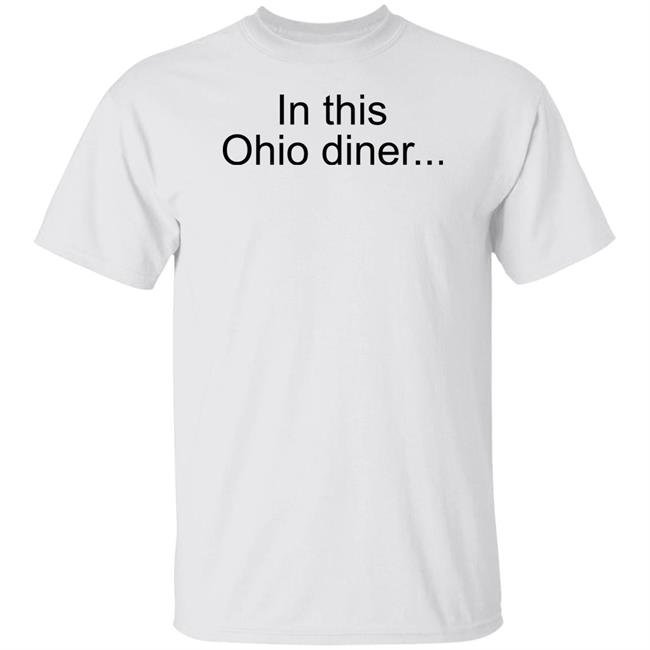 New York Times Pitchbot Merch In This Ohio Diner... T Shirt New York Times Pitchbot Merch In This Ohio Diner... T Shirt