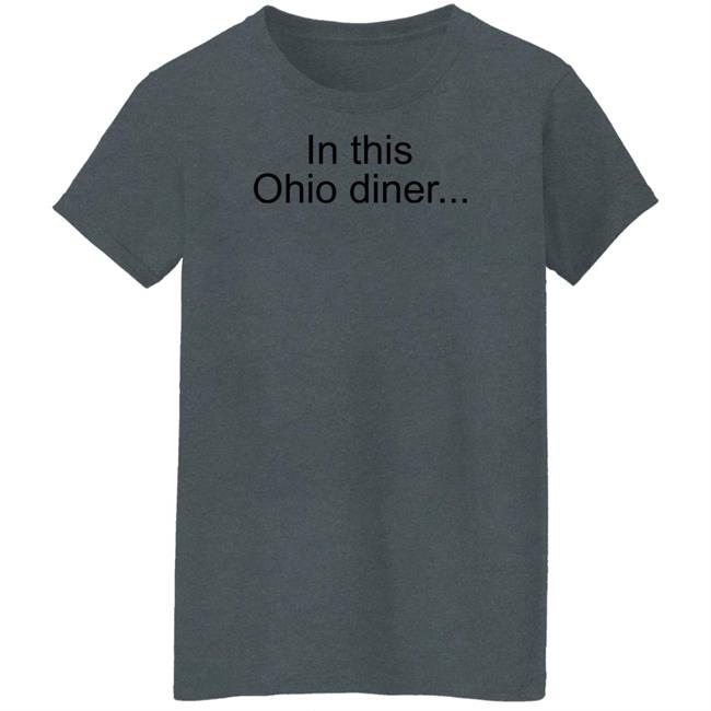 New York Times Pitchbot Merch In This Ohio Diner... T Shirt New York Times Pitchbot Merch In This Ohio Diner... T Shirt