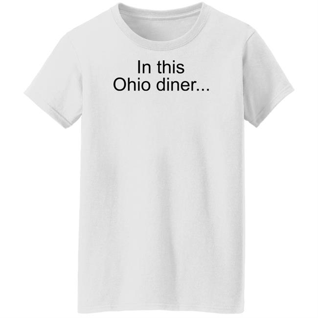 New York Times Pitchbot Merch In This Ohio Diner... T Shirt New York Times Pitchbot Merch In This Ohio Diner... T Shirt