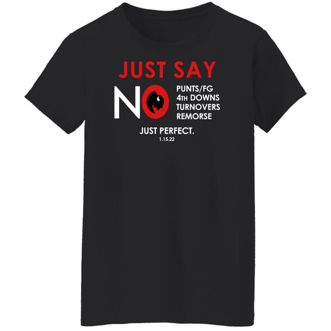 26 Shirts Buffalo Merch Just Say No T Shirt 26 Shirts Buffalo Merch Just Say No T Shirt