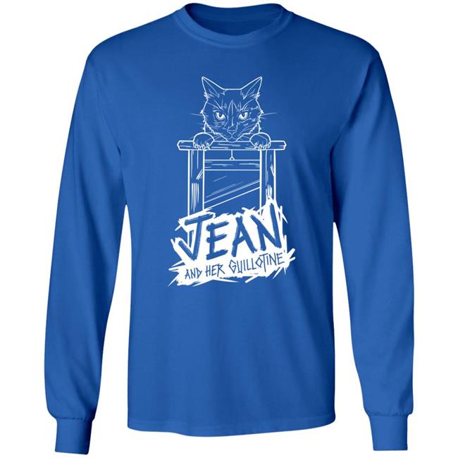 Jorts The Cat Jean And Her Guillotine Shirt Jorts The Cat Jean And Her Guillotine Shirt