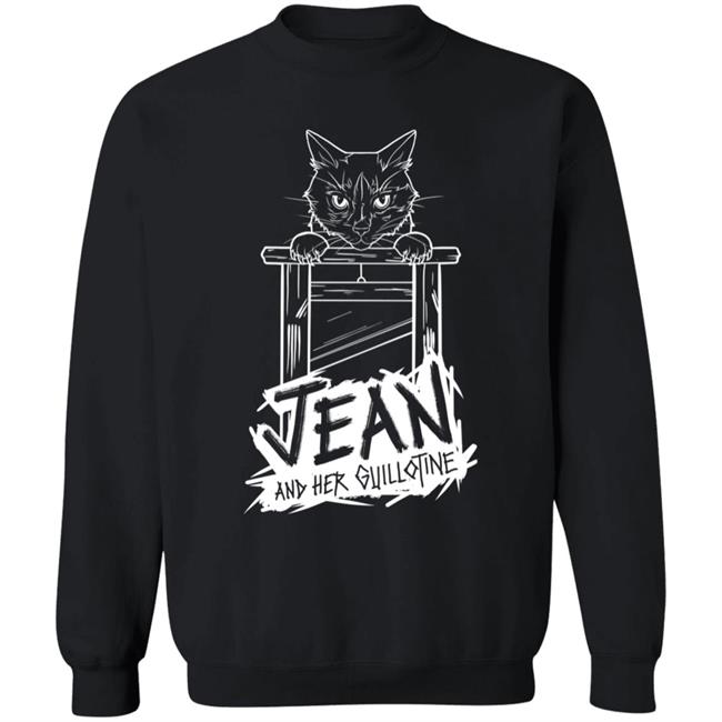 Jorts The Cat Jean And Her Guillotine Shirt Jorts The Cat Jean And Her Guillotine Shirt