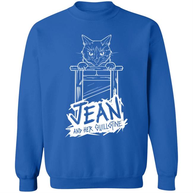 Jorts The Cat Jean And Her Guillotine Shirt Jorts The Cat Jean And Her Guillotine Shirt