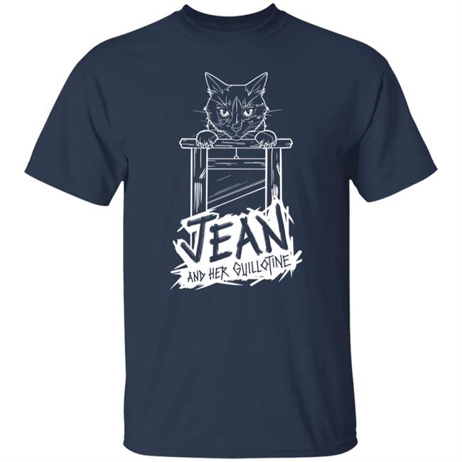 Jorts The Cat Jean And Her Guillotine Shirt Jorts The Cat Jean And Her Guillotine Shirt