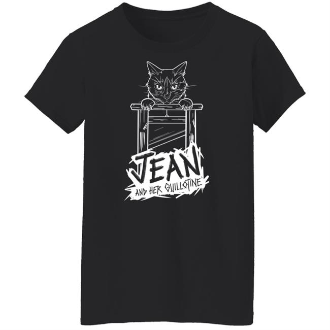 Jorts The Cat Jean And Her Guillotine Shirt Jorts The Cat Jean And Her Guillotine Shirt