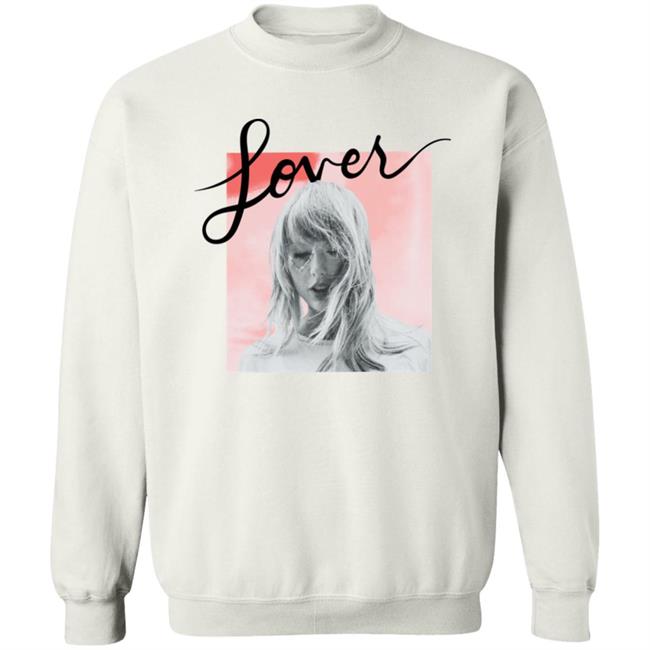 Taylor Swift Lover Merch Lover Album Cover Crewneck Sweatshirt