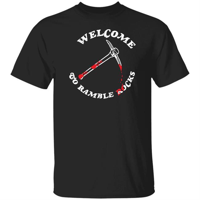 Chuck Wendig Void Merch Welcome To Ramble Rock Shirt