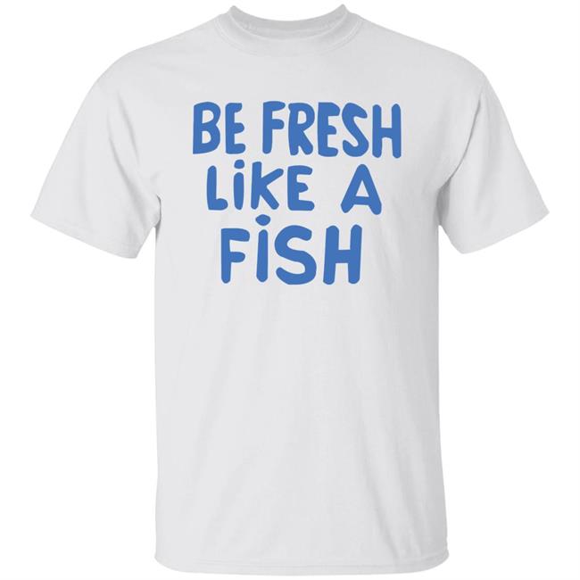 Anthony Kiedis Be Fresh Like A Fish T Shirt Red Hot Chili Peppers