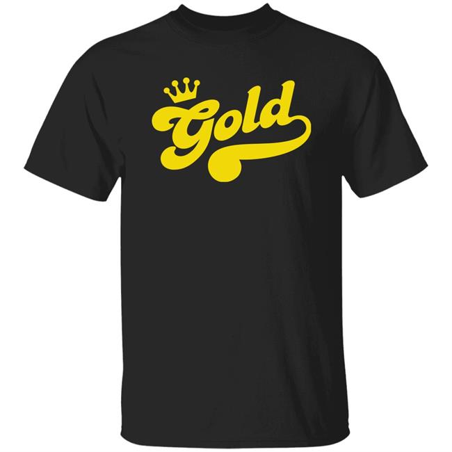 Lamar Jackson Gold Funko Shirt