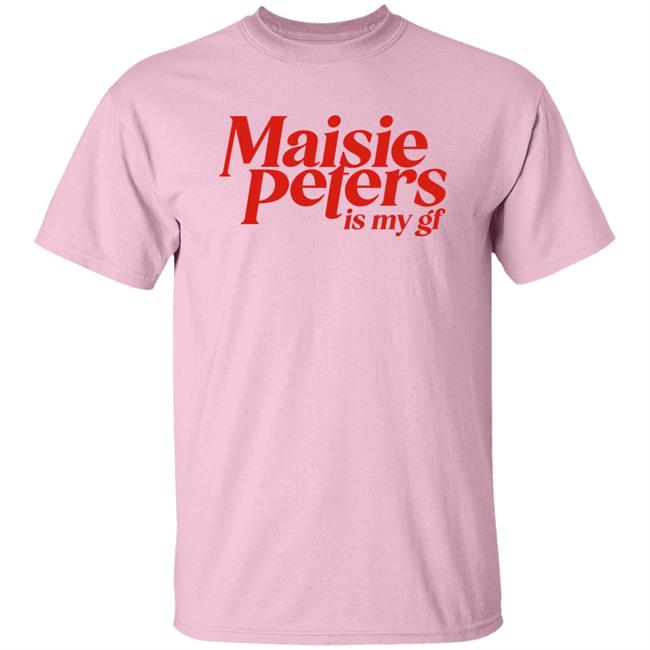 Maisie Peters Shop Maisie Peters Is My Gf Ringer Shirt