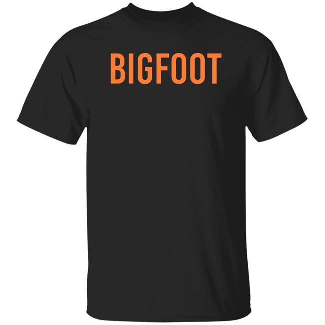 Bigfoot Shirt Material Ghoul