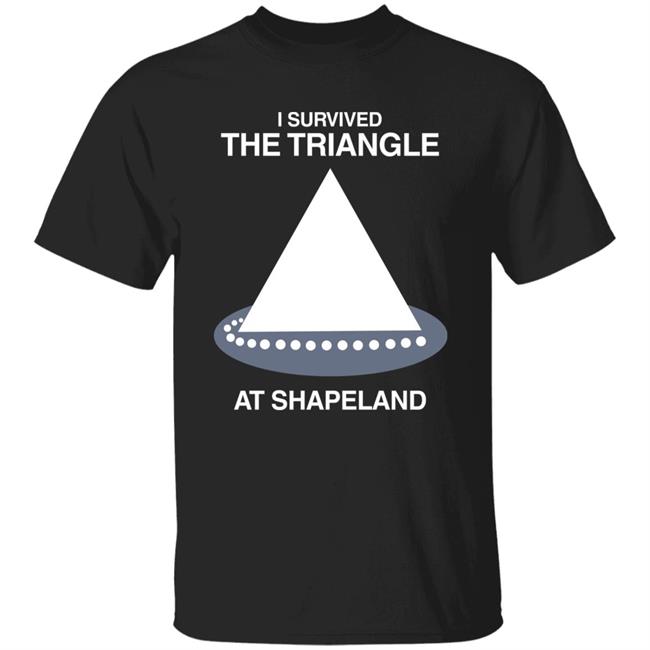Len Testa I Survived The Triangle At Shapeland Shirt