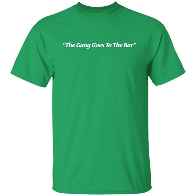 Barstool Sports Store The Gang Goes To The Bar Shirt