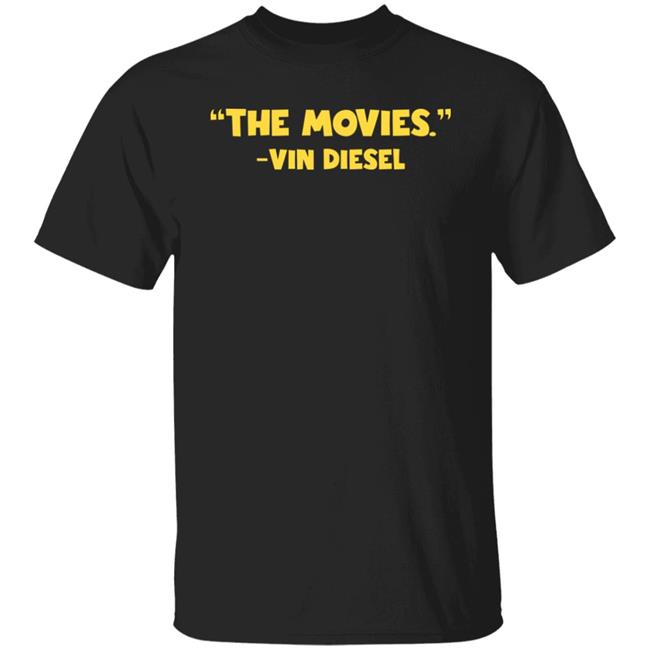 Super Yaki Shop Merch The Movies Vin Diesel Shirt