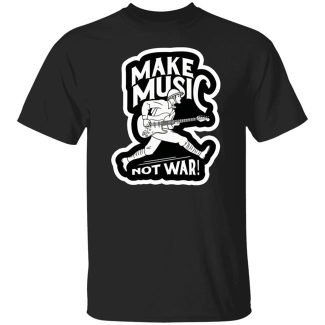Make Music Not War Shirt Matt Pinfield Ukraine War Russia War