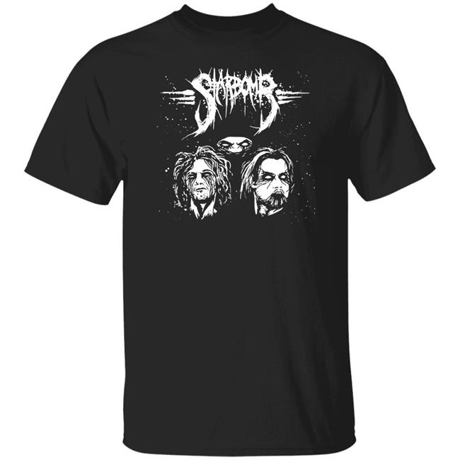 Starbomb Merch Starbomb Black Metal Tee Shirt