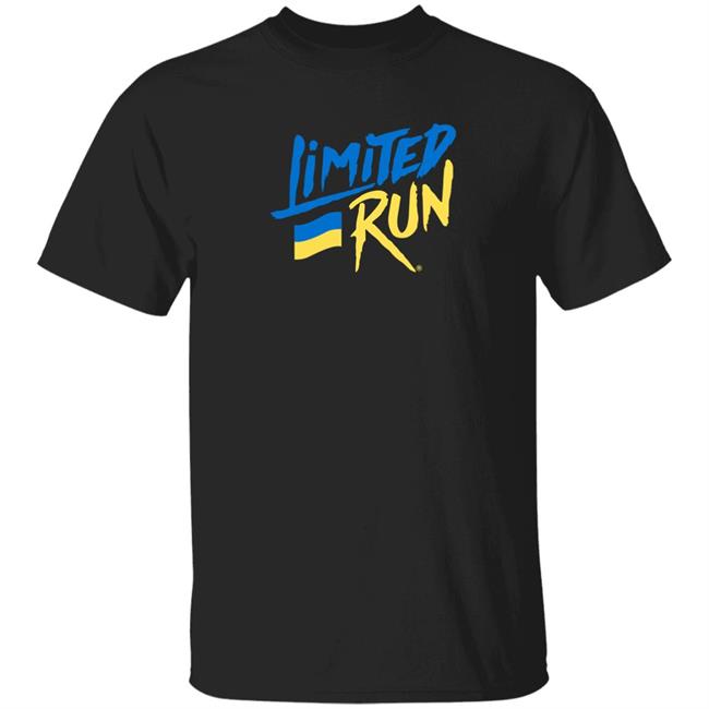 Limited Run Games Stands With Ukraine T Shirt