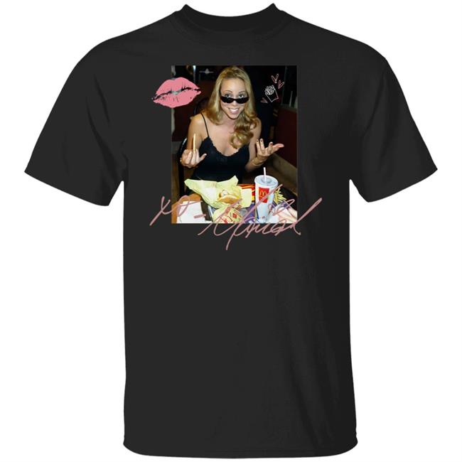 Mariah Carey Merch Store Limited Edition Foodie Tee Shirt