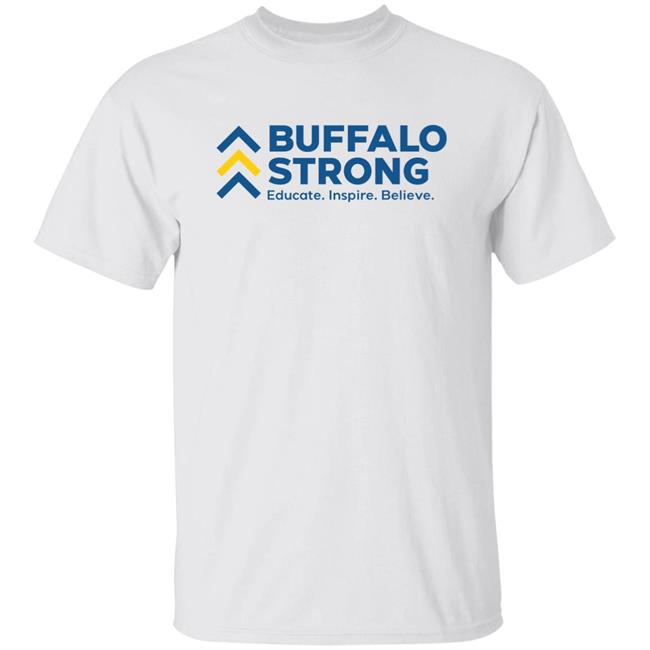 Down Syndrome 7 Wkbw Retro Buffalo Strong Educate Inspire Believe Shirt Gigi's Playhouse