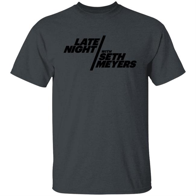 Late Night with Seth Meyers Shirt Mark Duplass