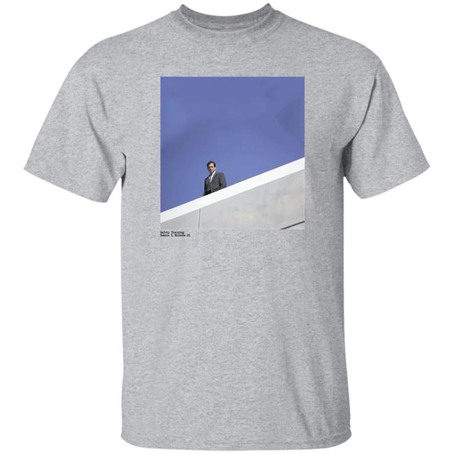 The Office Experience Store Mayor Pete Safety Training Season 3 Episode 20 Shirt Roof Tee Garret Brubaker The Office Experience Store Mayor Pete Safety Training Season 3 Episode 20 Shirt Roof Tee Garret Brubaker