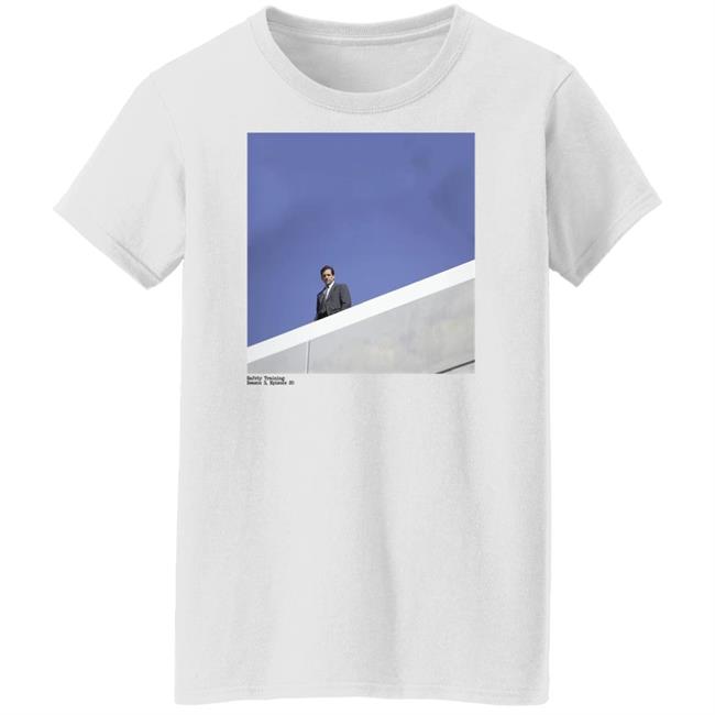 The Office Experience Store Mayor Pete Safety Training Season 3 Episode 20 Shirt Roof Tee Garret Brubaker The Office Experience Store Mayor Pete Safety Training Season 3 Episode 20 Shirt Roof Tee Garret Brubaker