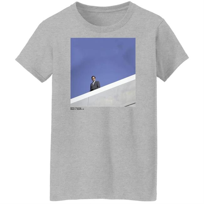 The Office Experience Store Mayor Pete Safety Training Season 3 Episode 20 Shirt Roof Tee Garret Brubaker The Office Experience Store Mayor Pete Safety Training Season 3 Episode 20 Shirt Roof Tee Garret Brubaker