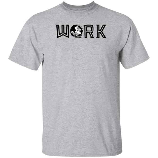 Mike Norvell Florida State Seminoles Work T Shirt