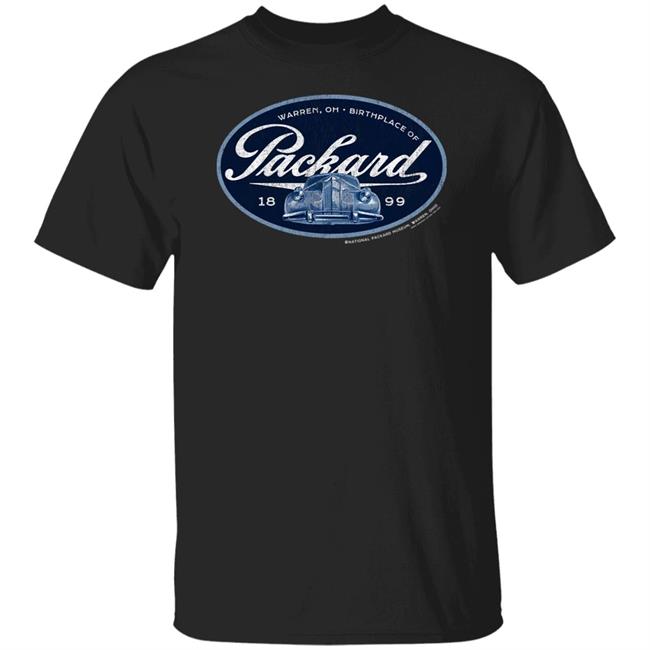 Navy Tonal Packard Car Vintage Grill Shirt Sweet Vintage Tees