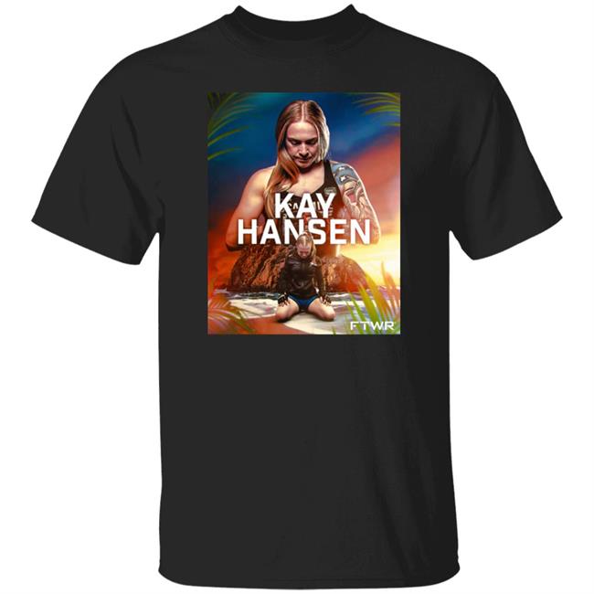 Kay Hansen Merchandise Kay Hansen Black Ftwr® Tee Shirt Ftwr Brand