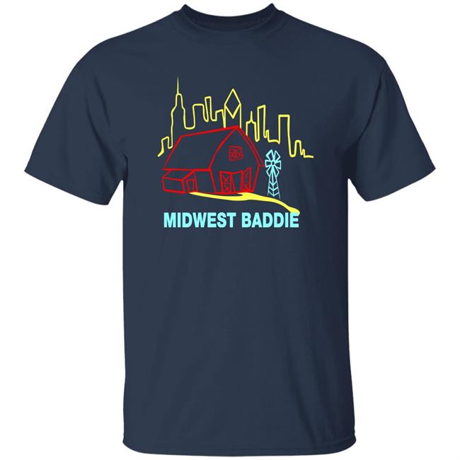 Midwest Baddie Shirt Caucasian James Merch