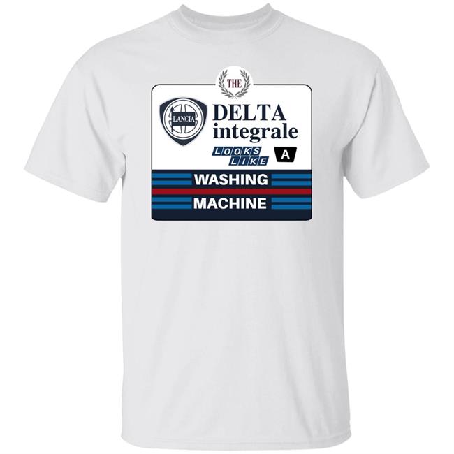 The Delta Integrale Looks Like A Washing Machine Shirt
