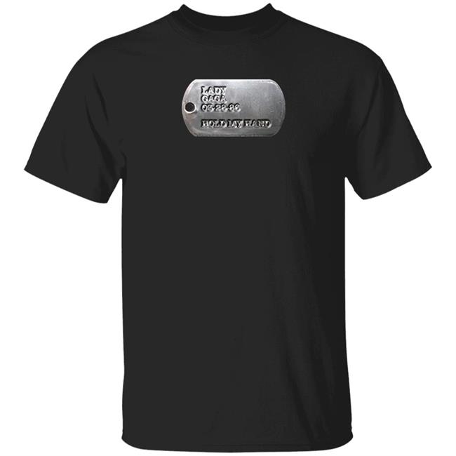 Lady Gaga Shop Merch Hold My Hand Tee I Shirt