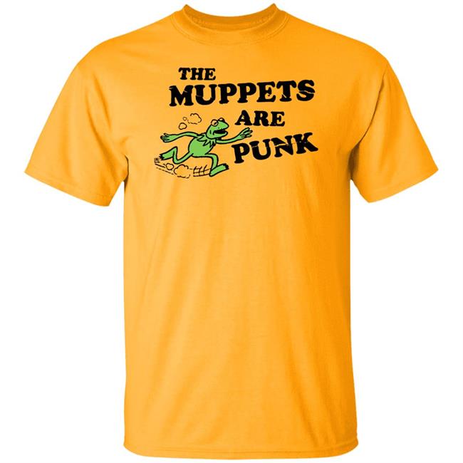 The Muppets Are Punk Shirt Loudmouth Threads
