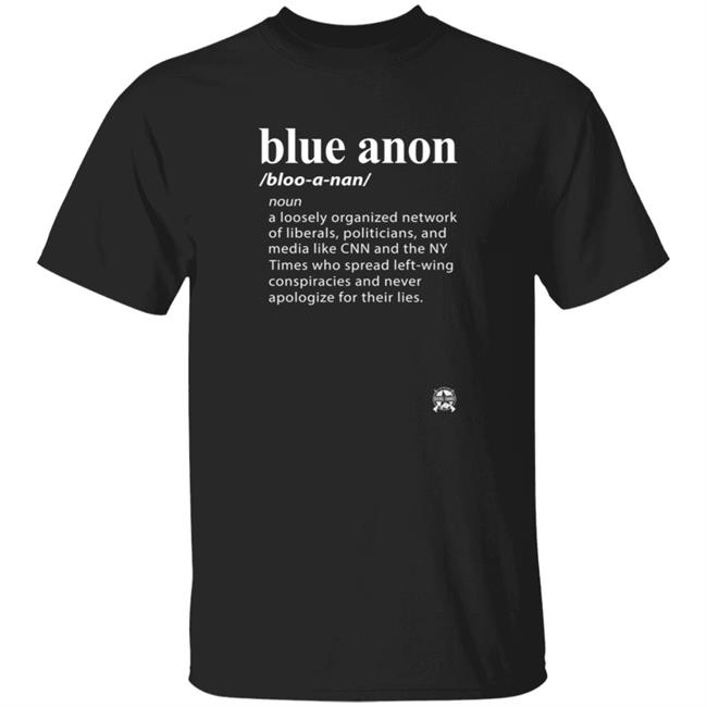 BringAmmo Blue Anon Definition Parody T Shirt #TeamPoso