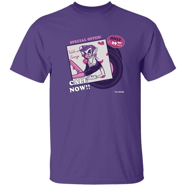 The Yetee Shop Waluigi Wah-Ve Songs Shirt