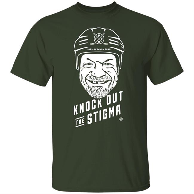 Sotastick Merch Knock Out The Stigma Parrish Family Fund Shirt